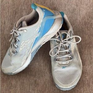 Reebok Athletic Shoes in Blue and Gray